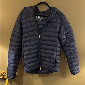 SAVE THE DUCK Ultra Light Navy Jacket